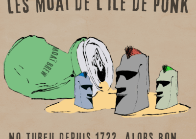 Moaï de l’Île de Punk